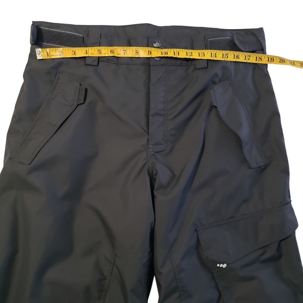 Wed'ze Ski Snowboard Pants Men's Large 38x32 Black Adjustable Waist Lined Padded - Picture 8 of 10